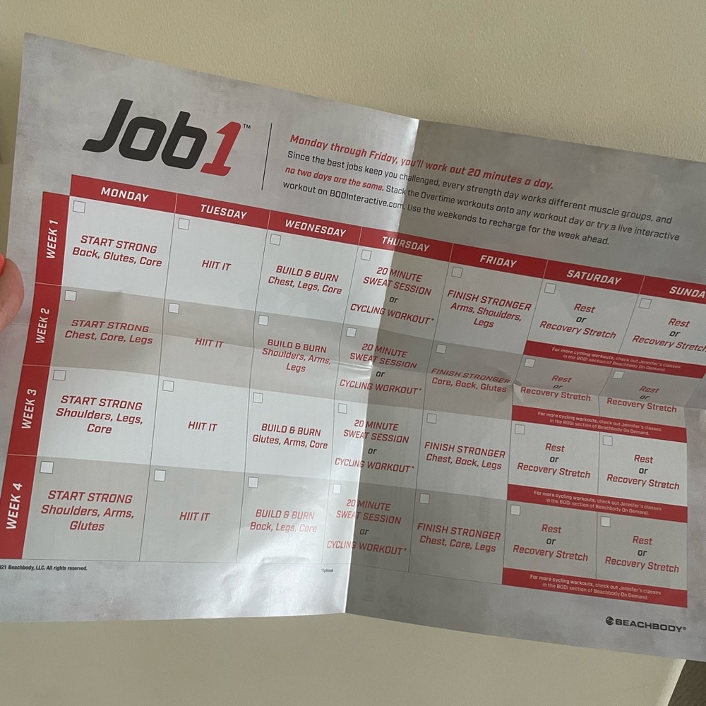 Free ✨ Job1 Getting Started Guide & Calendar - Picture 2 of 2